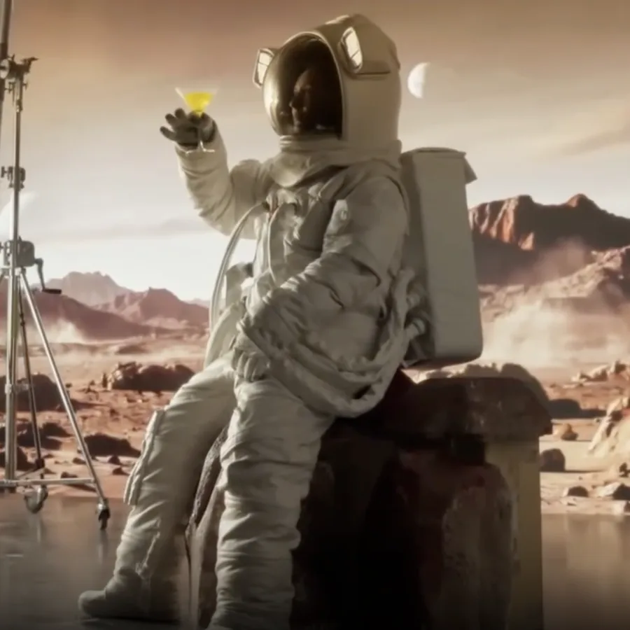 Behind the scenes: Hybrid Case — astronaut